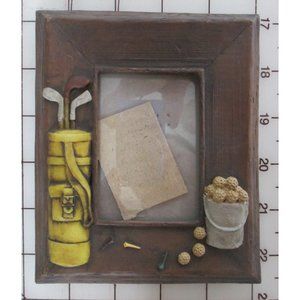NEW NEVER USED GOLF PHOTO PICTURE FRAME